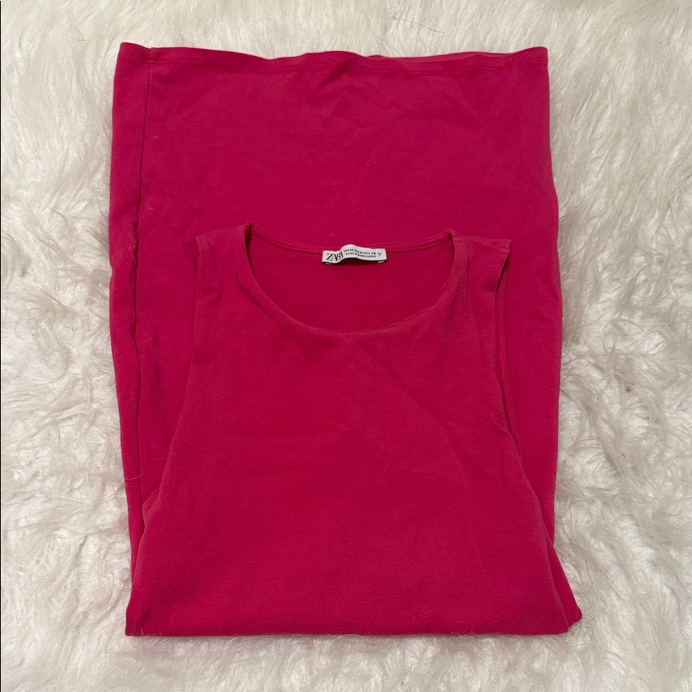 Zara Fuchsia Tank Top